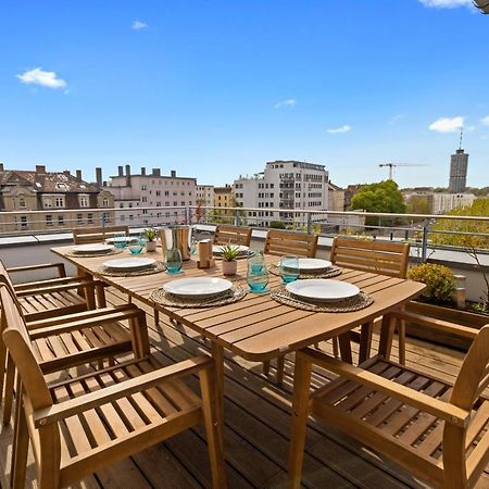 Arbio I Premium Penthouse Apartment Augsburg Eksteriør billede