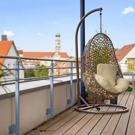 Arbio I Premium Penthouse Apartment Augsburg Eksteriør billede