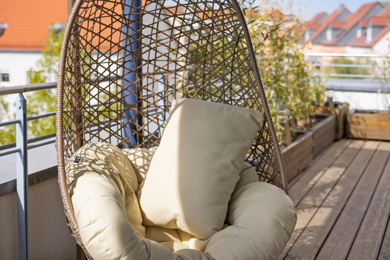 Arbio I Premium Penthouse Apartment Augsburg Eksteriør billede