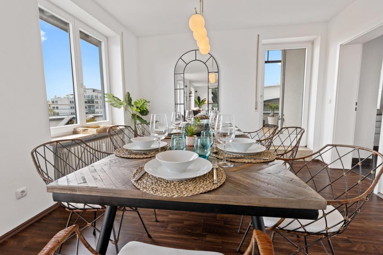 Arbio I Premium Penthouse Apartment Augsburg Eksteriør billede