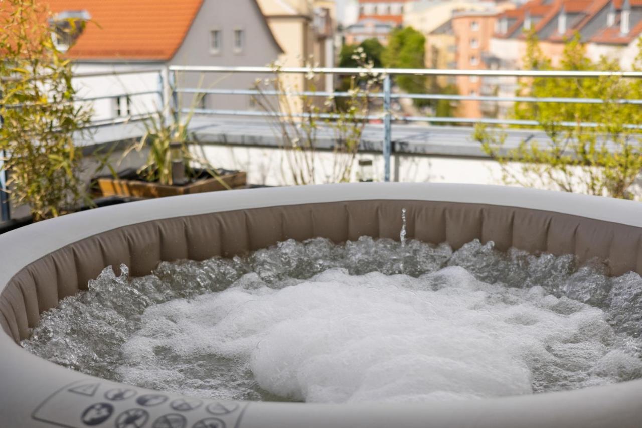 Arbio I Premium Penthouse Apartment Augsburg Eksteriør billede