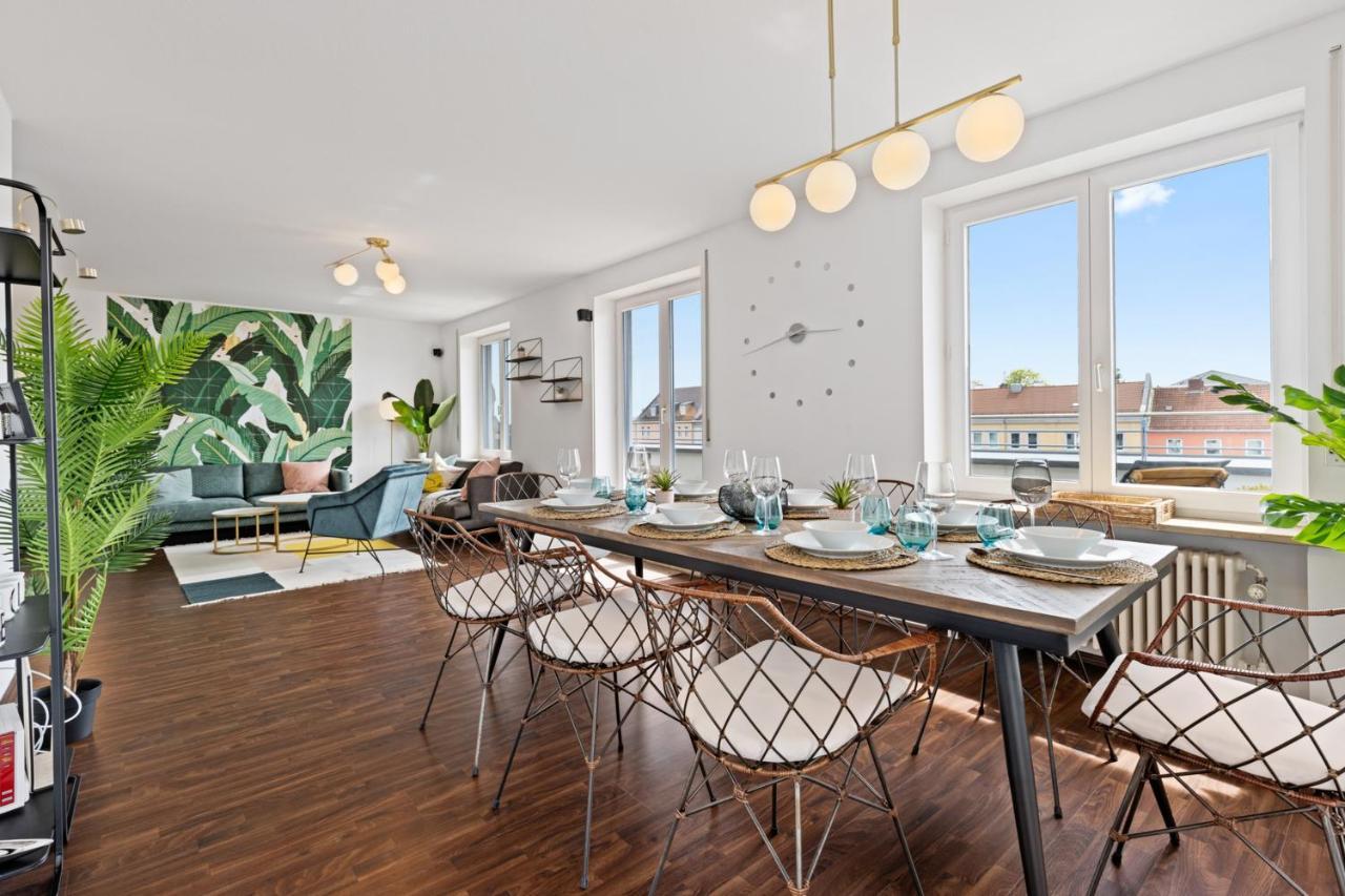 Arbio I Premium Penthouse Apartment Augsburg Eksteriør billede