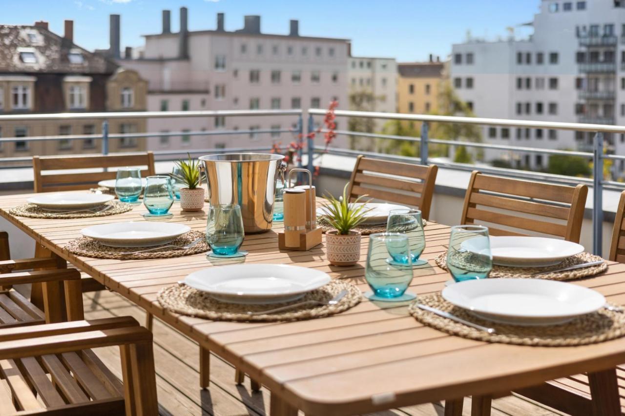 Arbio I Premium Penthouse Apartment Augsburg Eksteriør billede