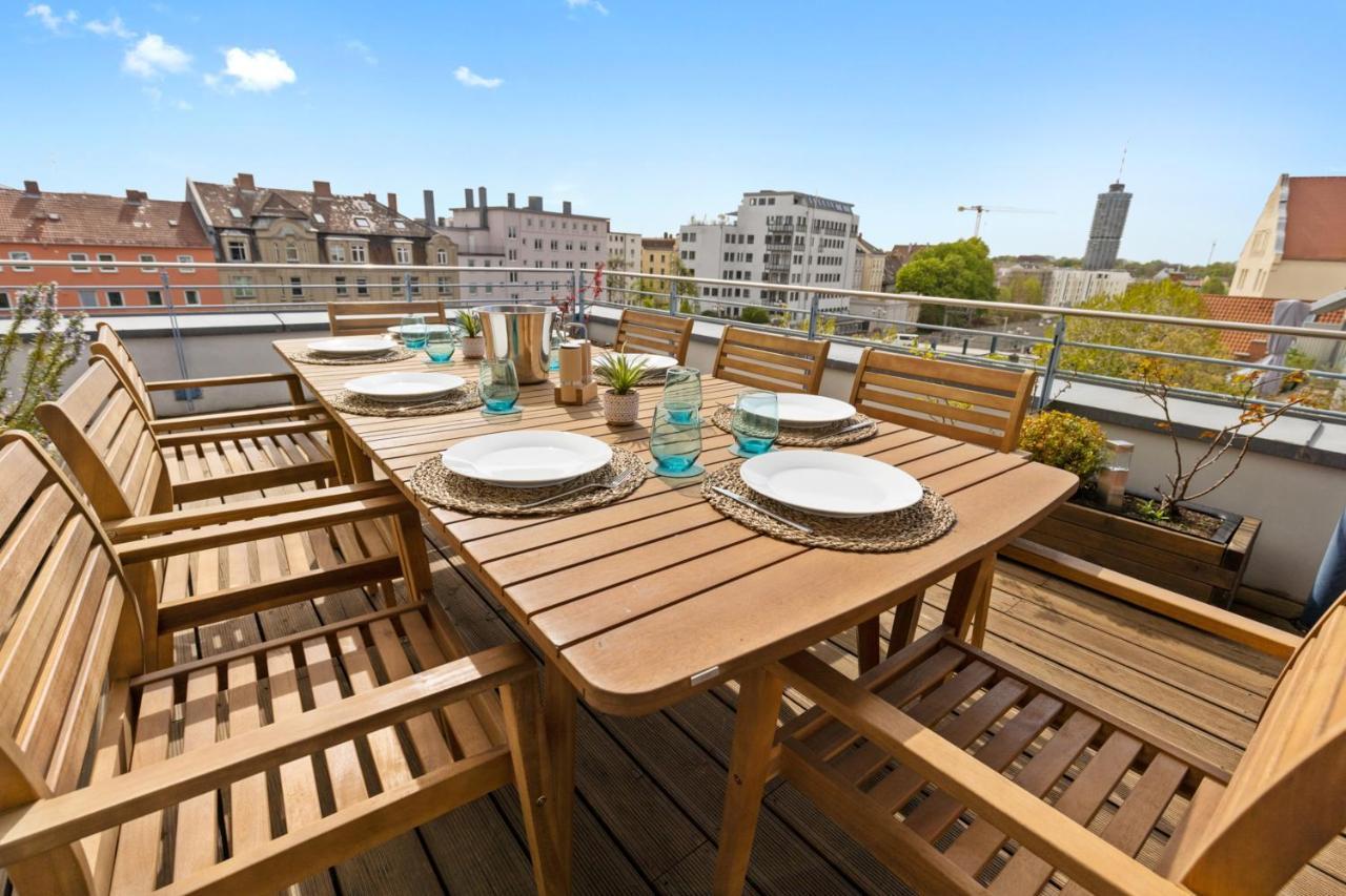 Arbio I Premium Penthouse Apartment Augsburg Eksteriør billede
